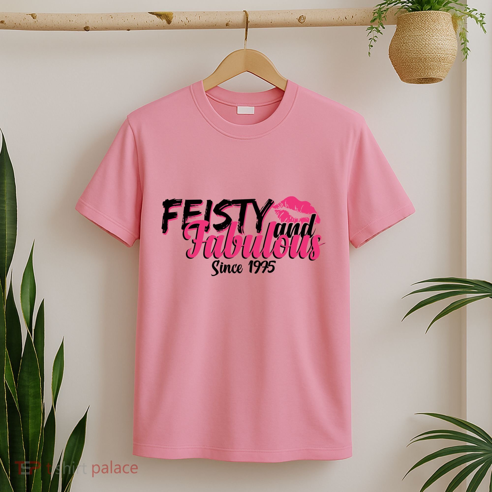 Feisty And Fabulous Since 1975 50th Birthday T-Shirt