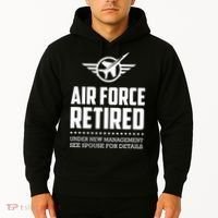 Funny Air Force Retired | Military Veteran Hoodie thumb 2