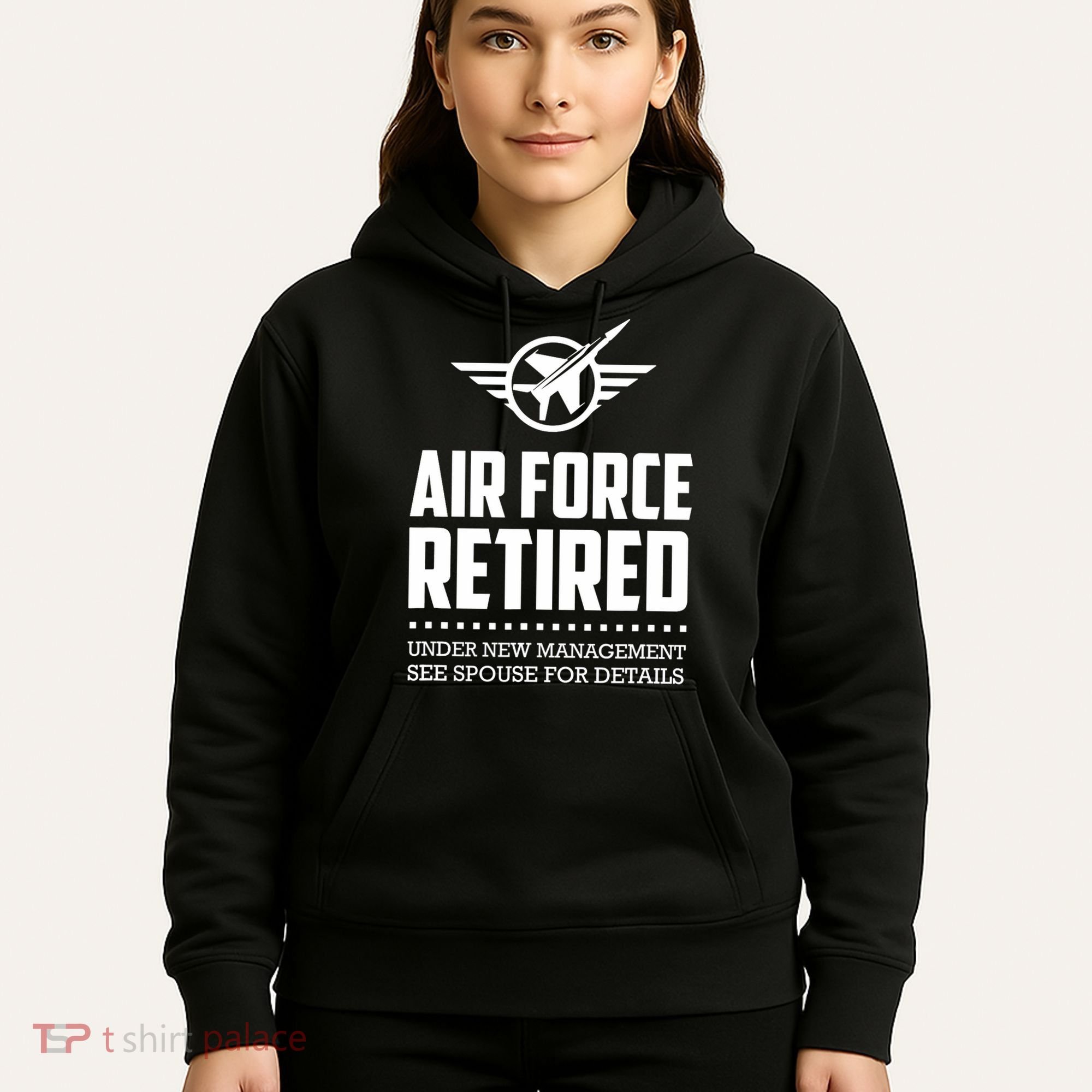 Funny Air Force Retired | Military Veteran Hoodie