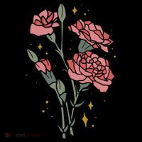 Flower Art Doggie Tank thumb 4