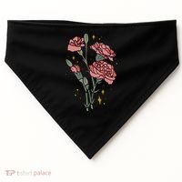Flower Art USA-Made Doggie Bandana thumb 0