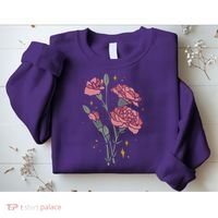 Flower Art Sweatshirt thumb 2