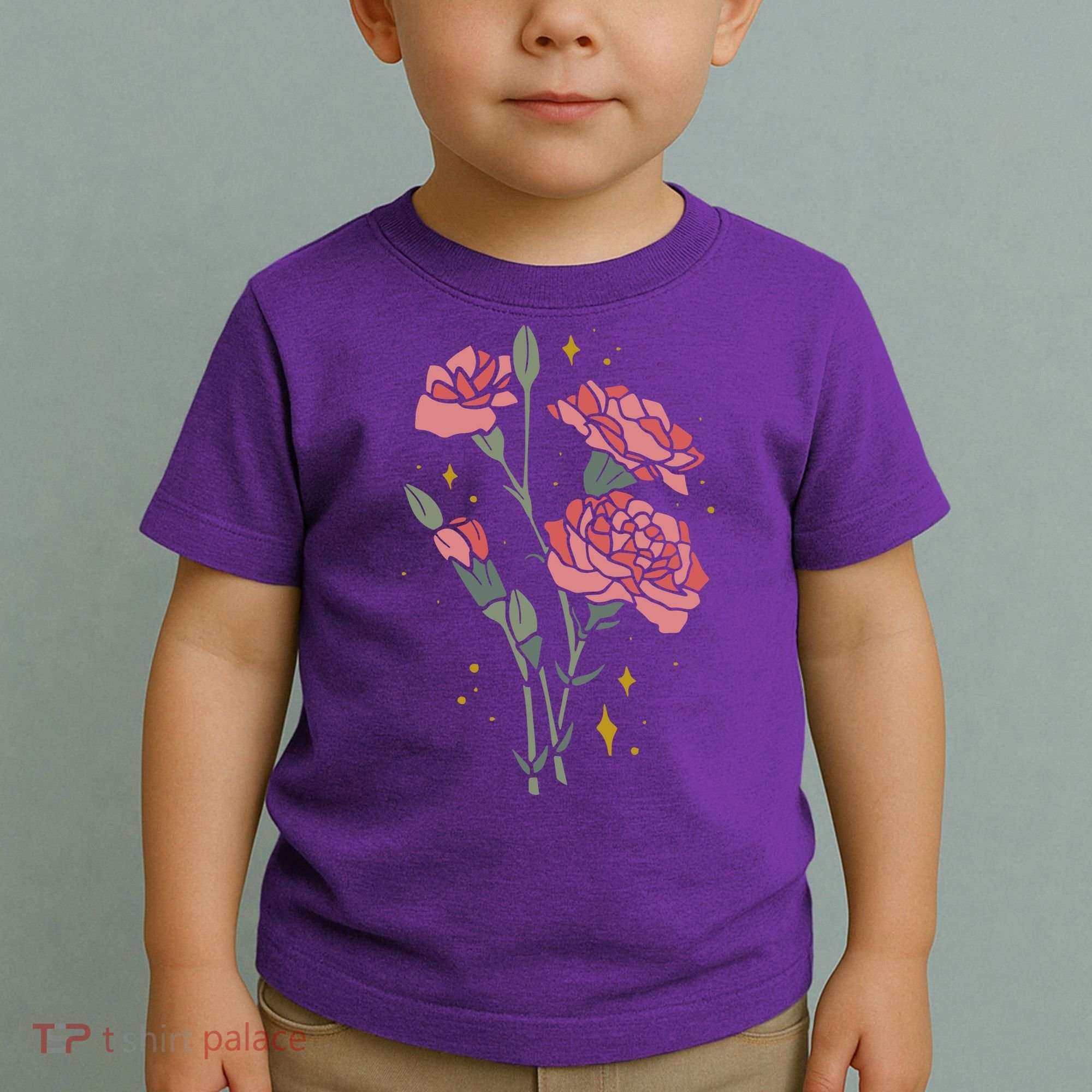 Flower Art Toddler T-Shirt