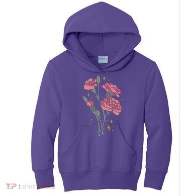 Flower Art Kids Hoodie
