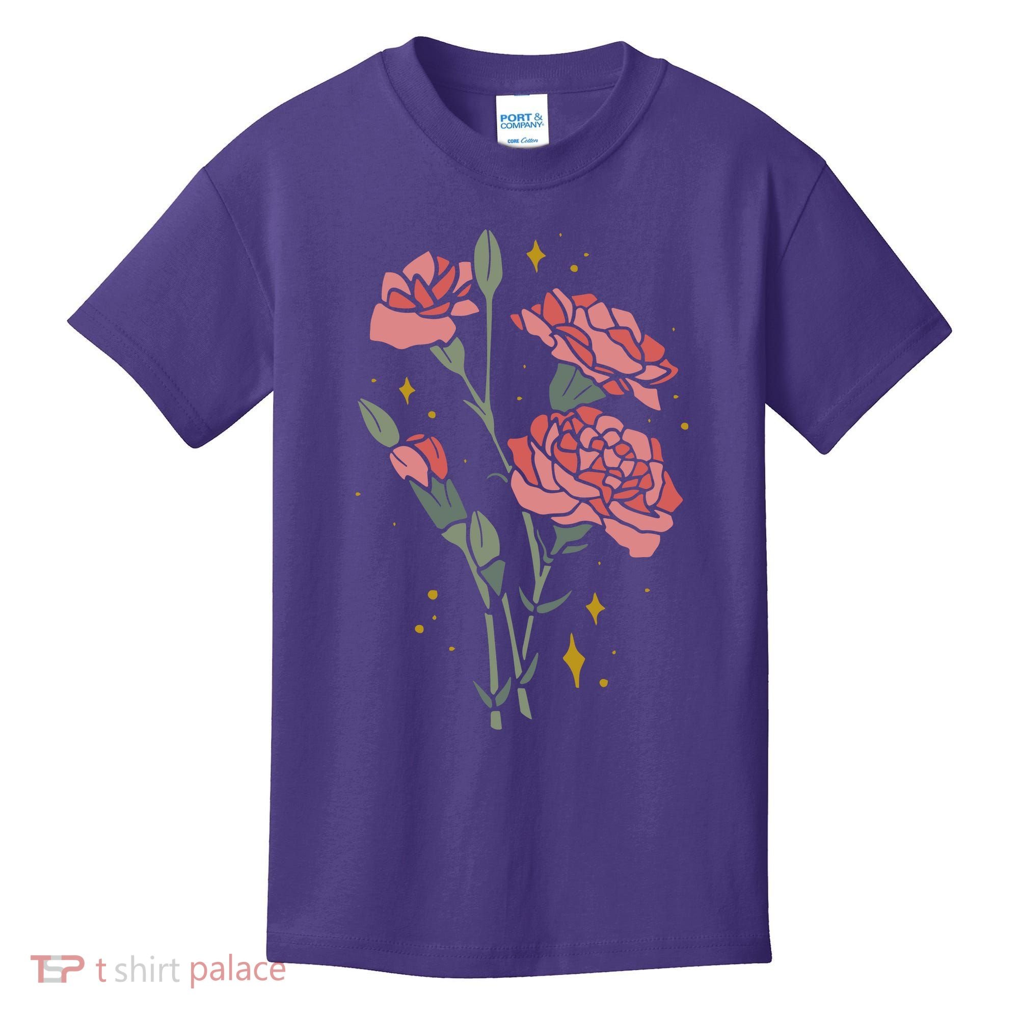 Flower Art Kids T-Shirt