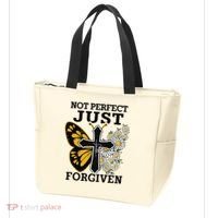 Forgiven and Funny Christian  for Jesus Lovers Tote Bag thumb 3