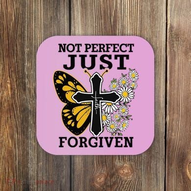 Forgiven and Funny Christian  for Jesus Lovers Coaster