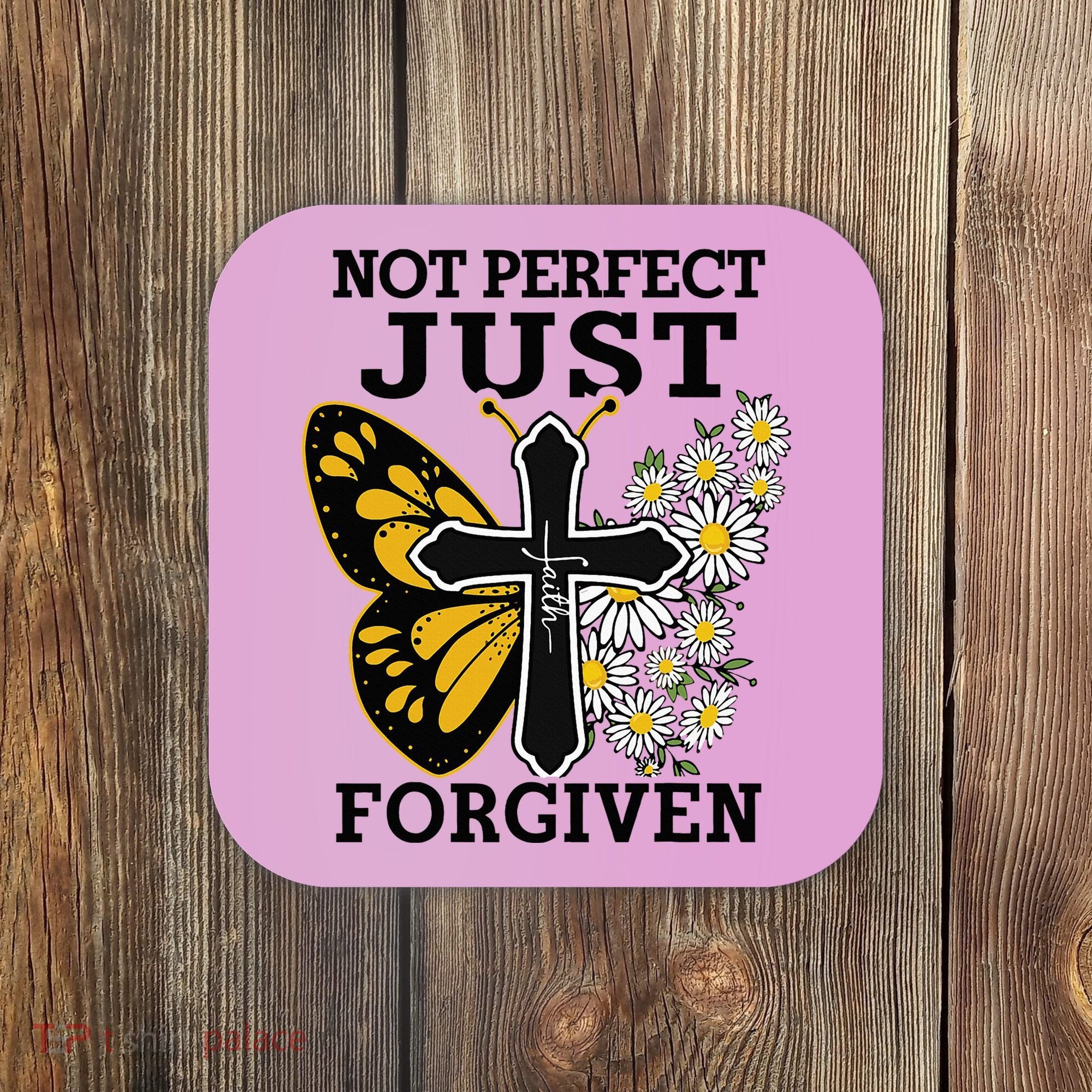 Forgiven and Funny Christian  for Jesus Lovers Coaster