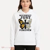 Forgiven and Funny Christian  for Jesus Lovers Hoodie thumb 5
