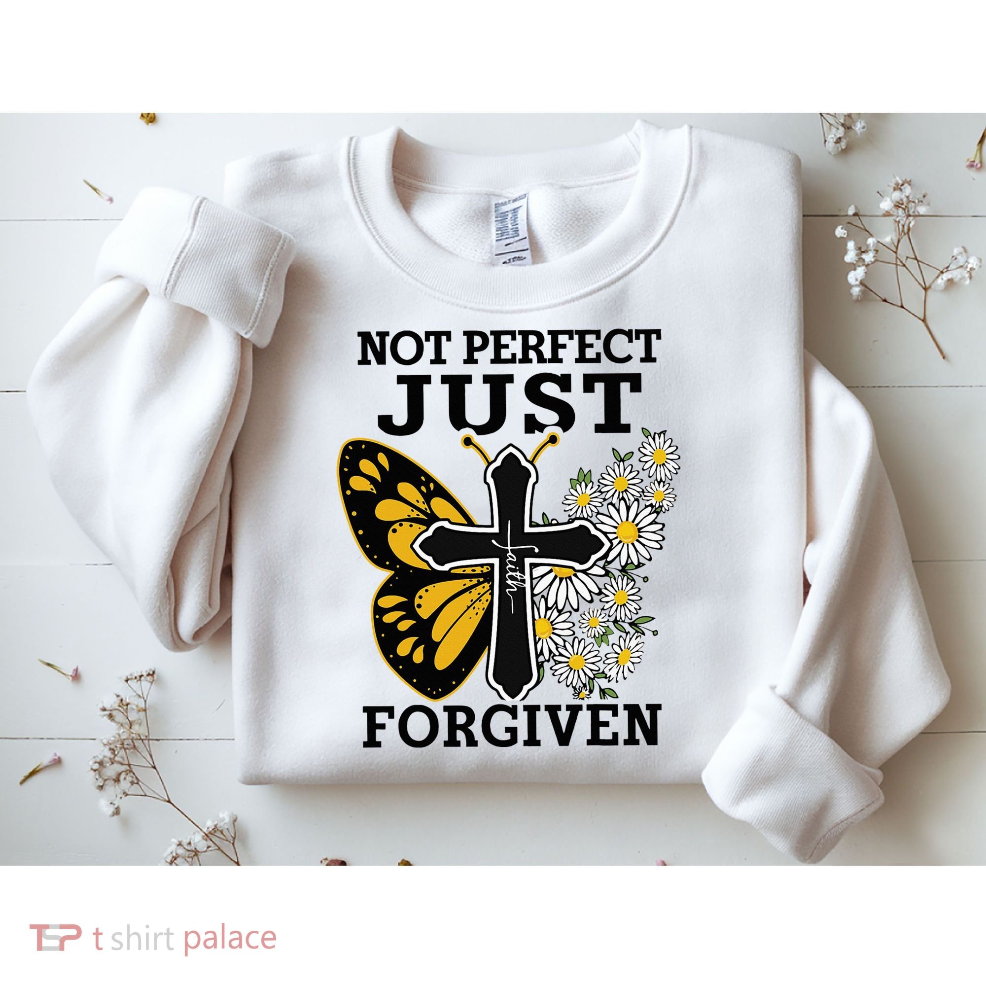 Forgiven and Funny Christian  for Jesus Lovers Sweatshirt
