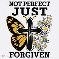 Forgiven and Funny Christian  for Jesus Lovers Sweatshirt thumb 3
