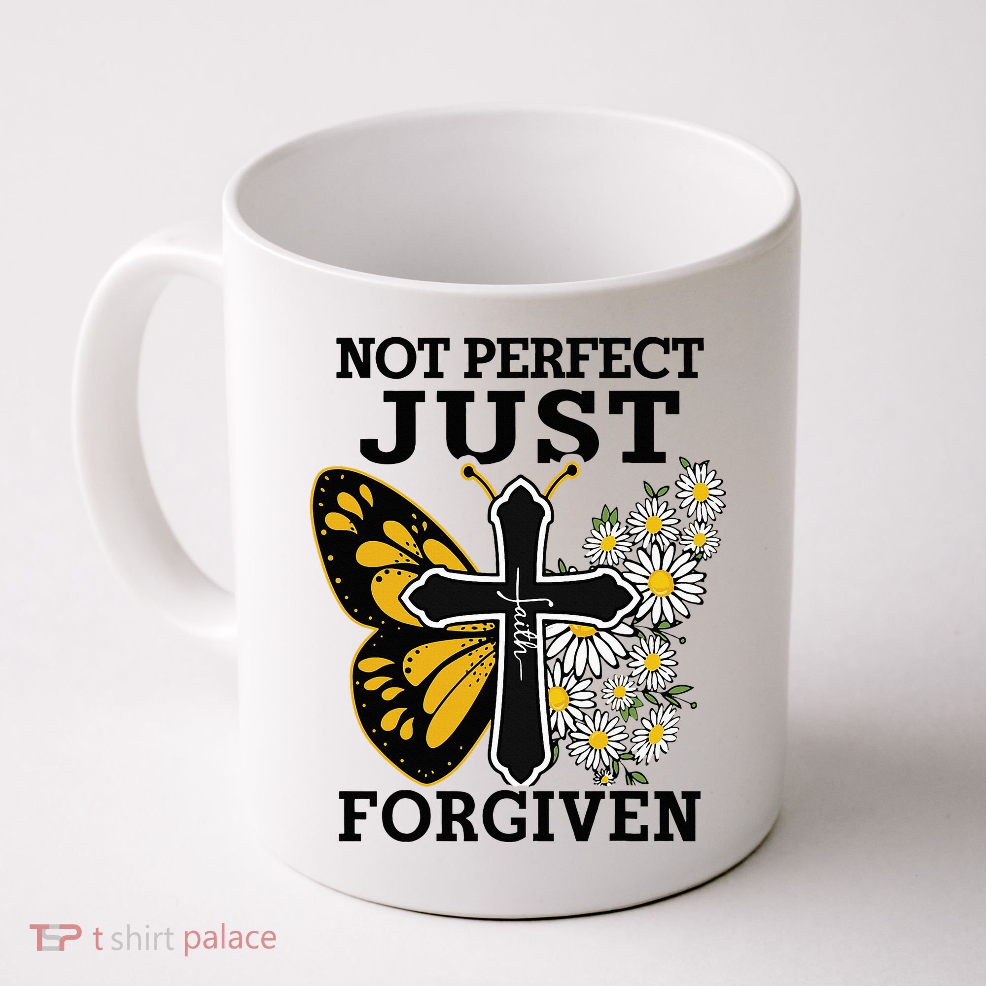 Forgiven and Funny Christian  for Jesus Lovers Coffee Mug