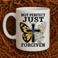 Forgiven and Funny Christian  for Jesus Lovers Coffee Mug thumb 2