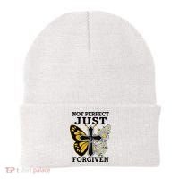 Forgiven and Funny Christian  for Jesus Lovers Beanie thumb 0