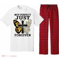 Forgiven and Funny Christian  for Jesus Lovers Pajama Set thumb 0