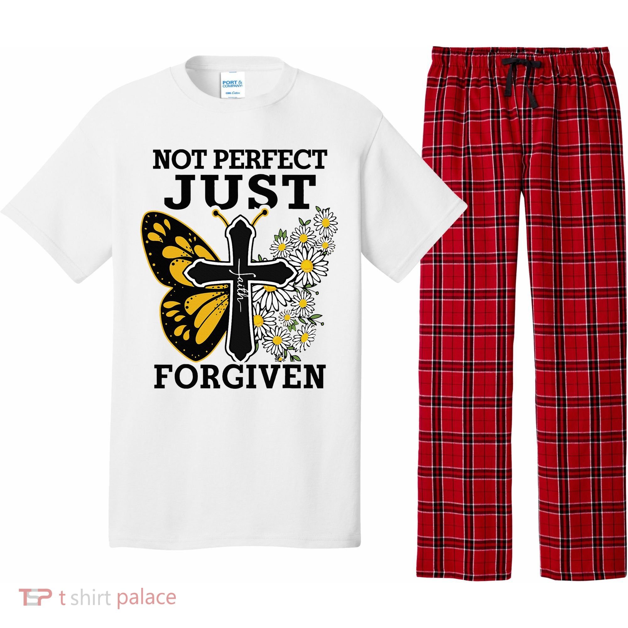 Forgiven and Funny Christian  for Jesus Lovers Pajama Set