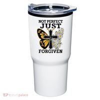 Forgiven and Funny Christian  for Jesus Lovers Tumbler thumb 0