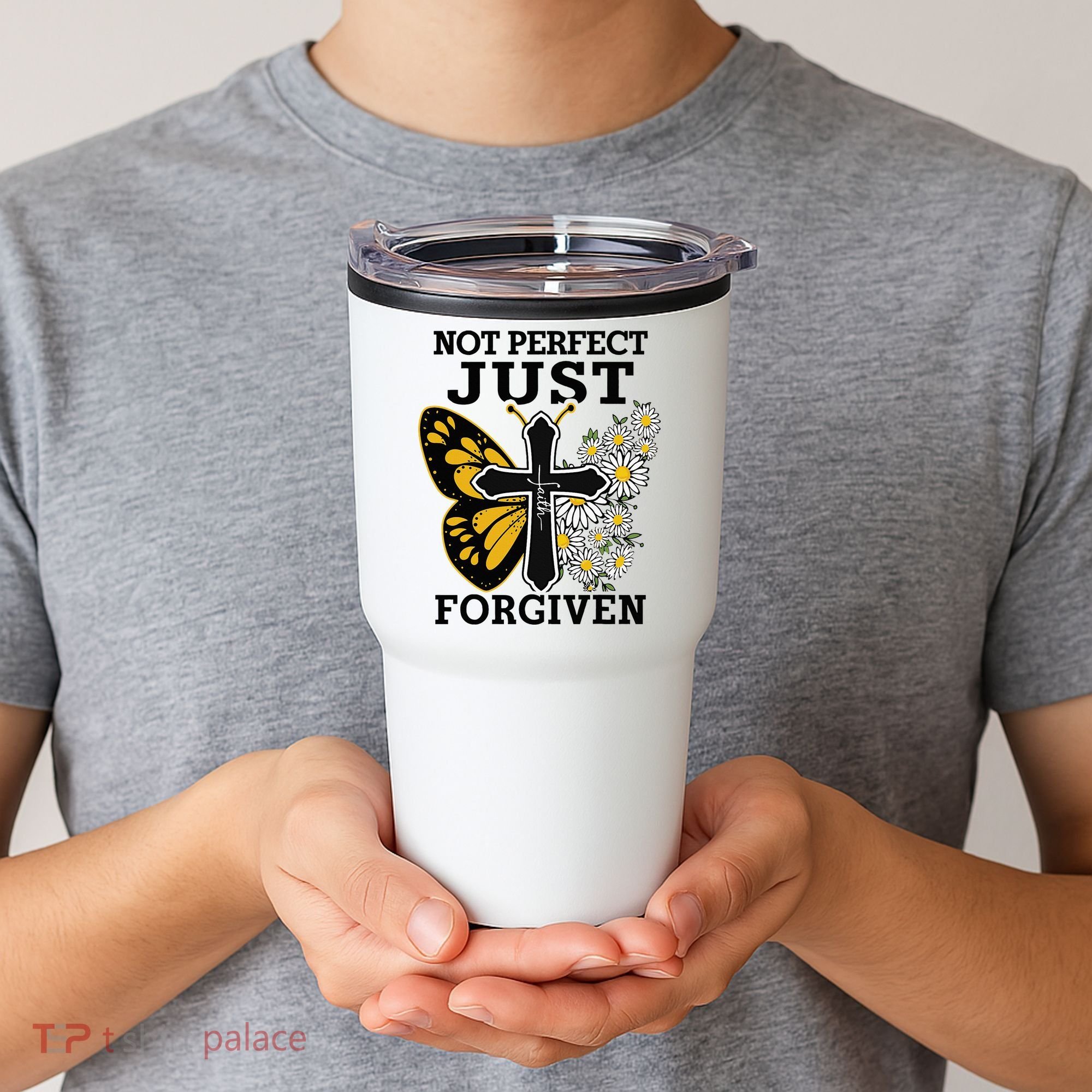 Forgiven and Funny Christian  for Jesus Lovers Tumbler