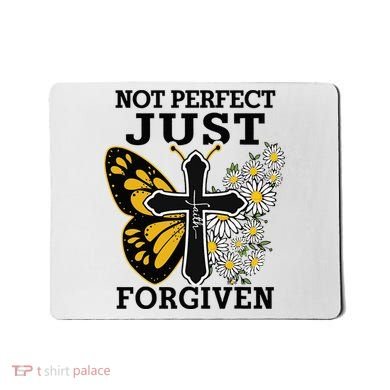 Forgiven and Funny Christian  for Jesus Lovers Mousepad