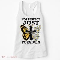 Forgiven and Funny Christian  for Jesus Lovers Women's Tank Top thumb 0