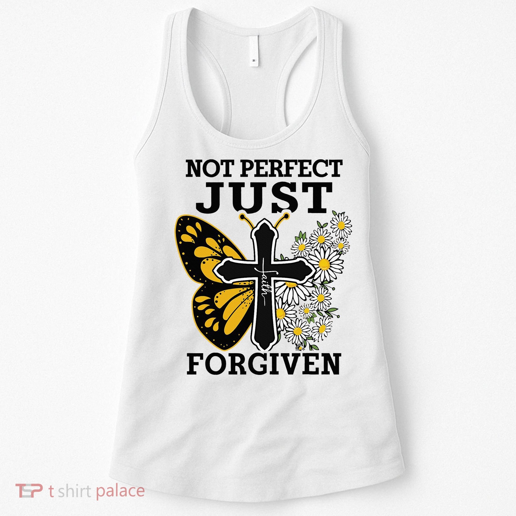 Forgiven and Funny Christian  for Jesus Lovers Women's Tank Top