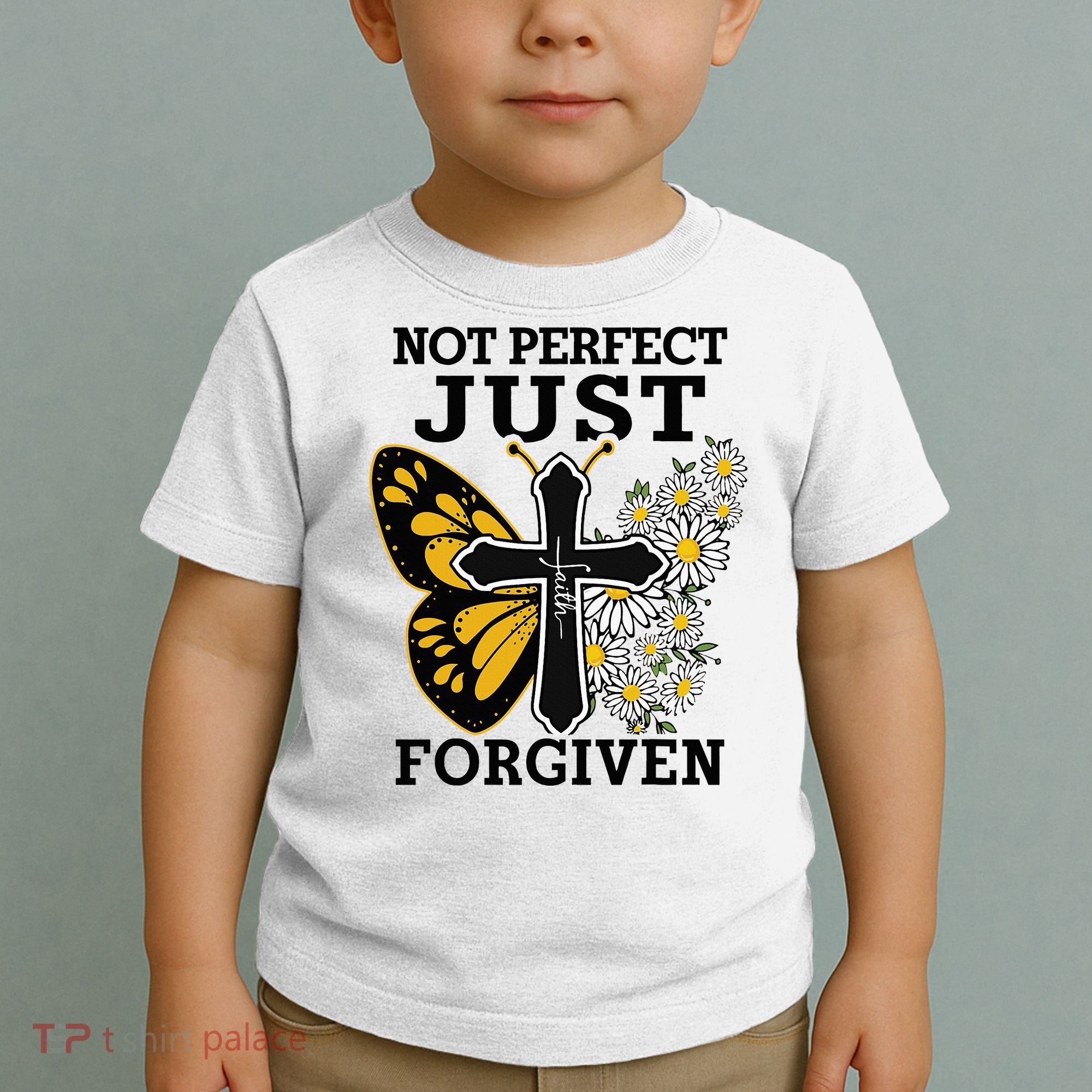 Forgiven and Funny Christian  for Jesus Lovers Toddler T-Shirt