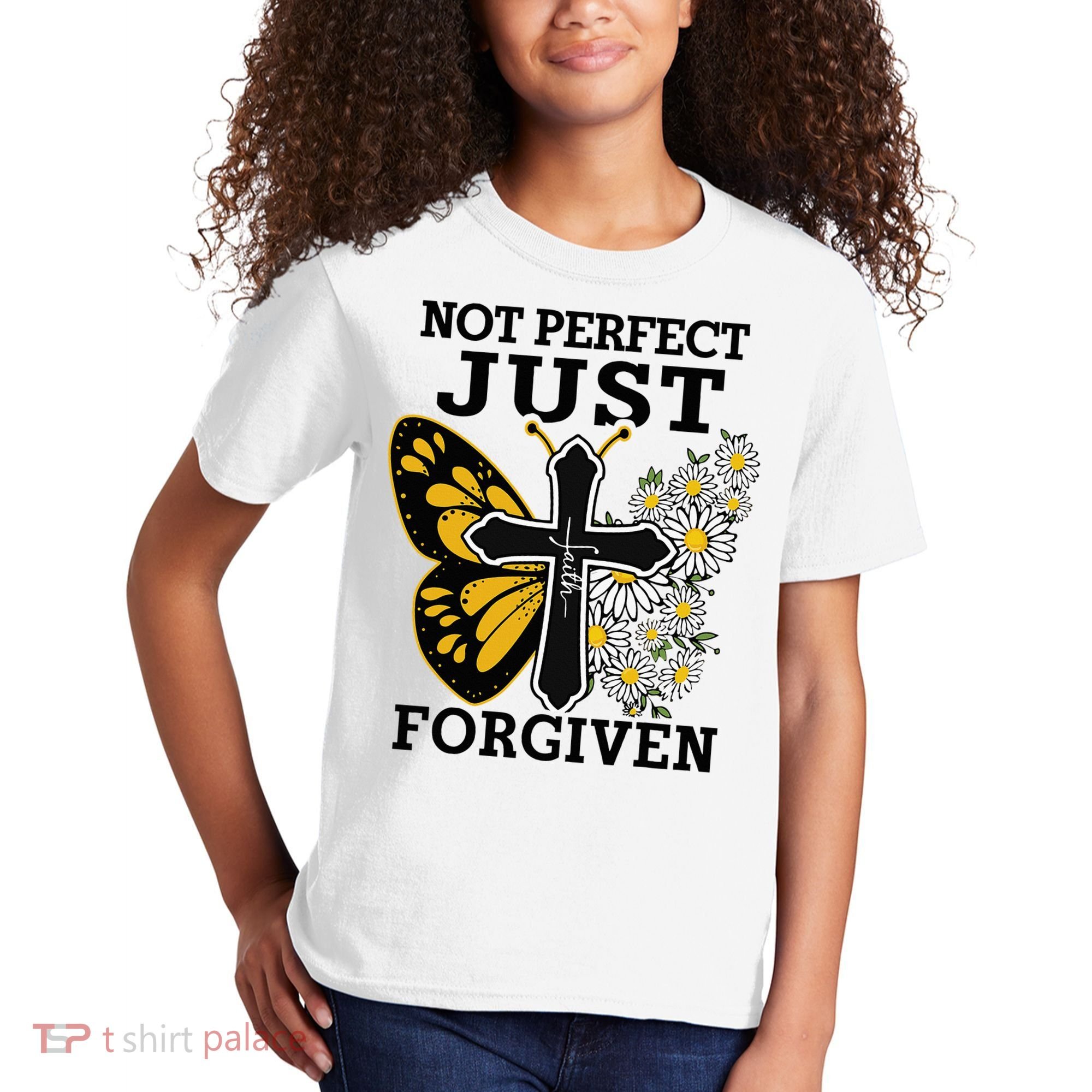 Forgiven and Funny Christian  for Jesus Lovers Kids T-Shirt