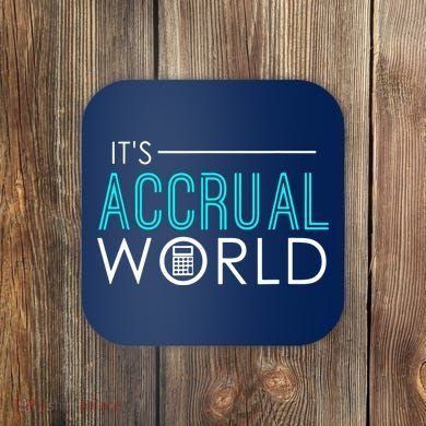 Funny Accounting Coaster
