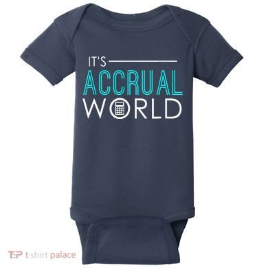Funny Accounting Baby Bodysuit
