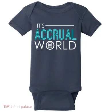 Funny Accounting Baby Bodysuit
