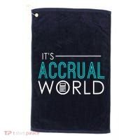 Funny Accounting Golf Towel thumb 0