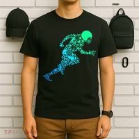 Football American Football Kids Boys Men TShirt T-Shirt thumb 6