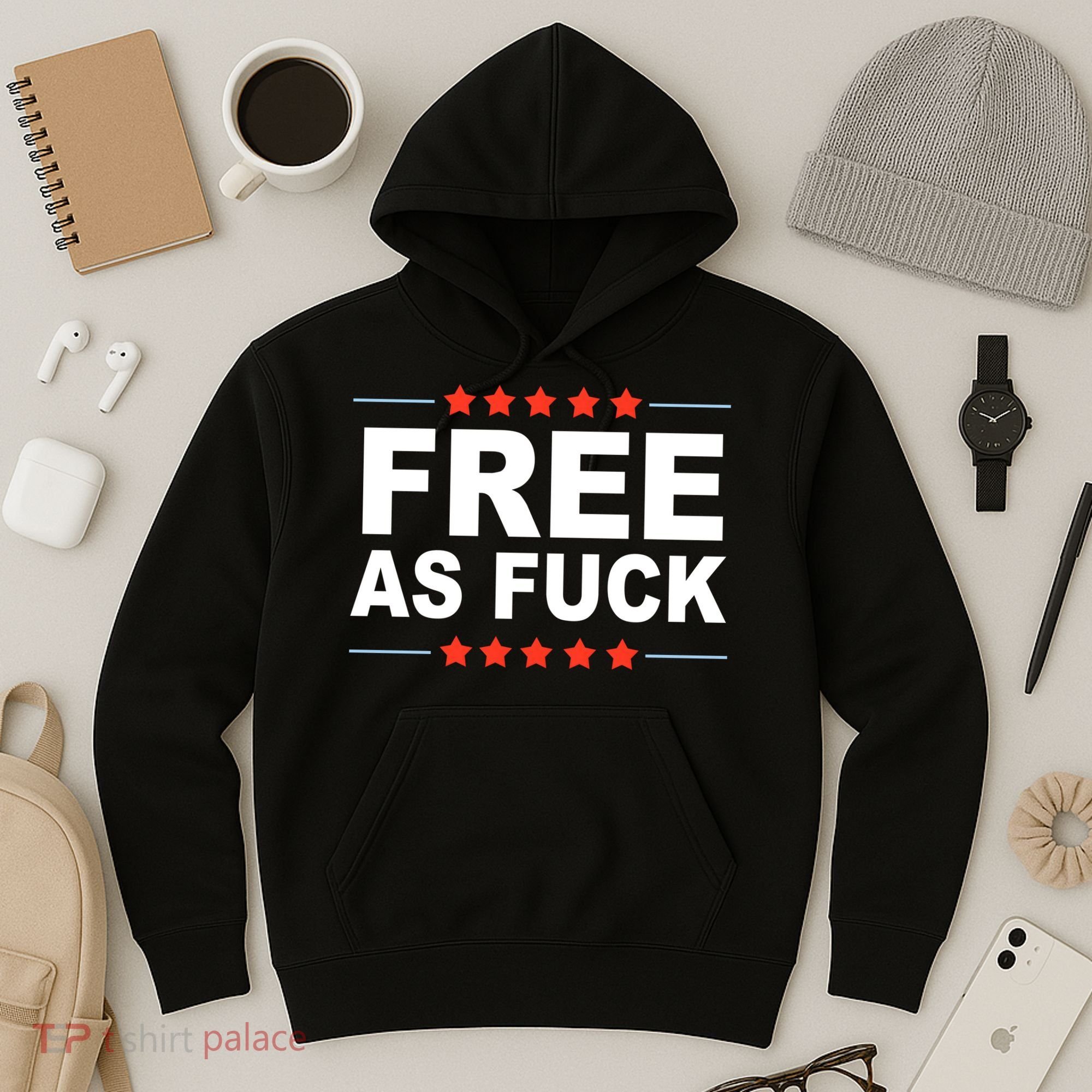 Free As Fuck Kyle Rittenhouse Hoodie