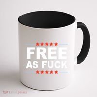Free As Fuck Kyle Rittenhouse Coffee Mug thumb 1