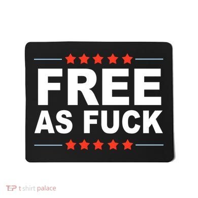 Free As Fuck Kyle Rittenhouse Mousepad