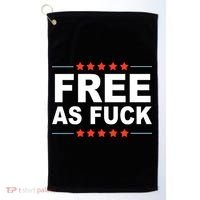 Free As Fuck Kyle Rittenhouse Golf Towel thumb 0