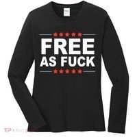 Free As Fuck Kyle Rittenhouse Women's Long Sleeve Shirt thumb 0