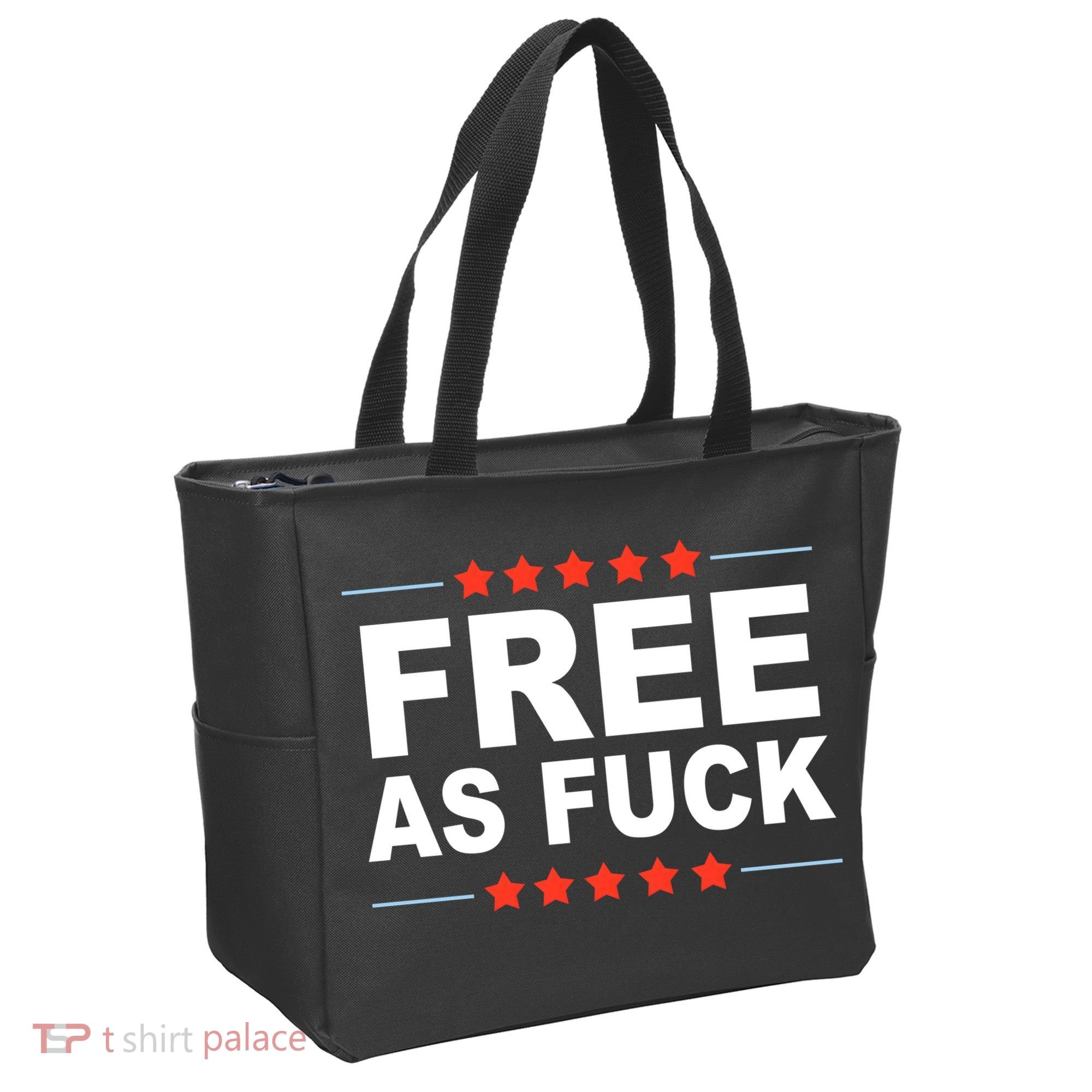 Free As Fuck Kyle Rittenhouse Tote Bag