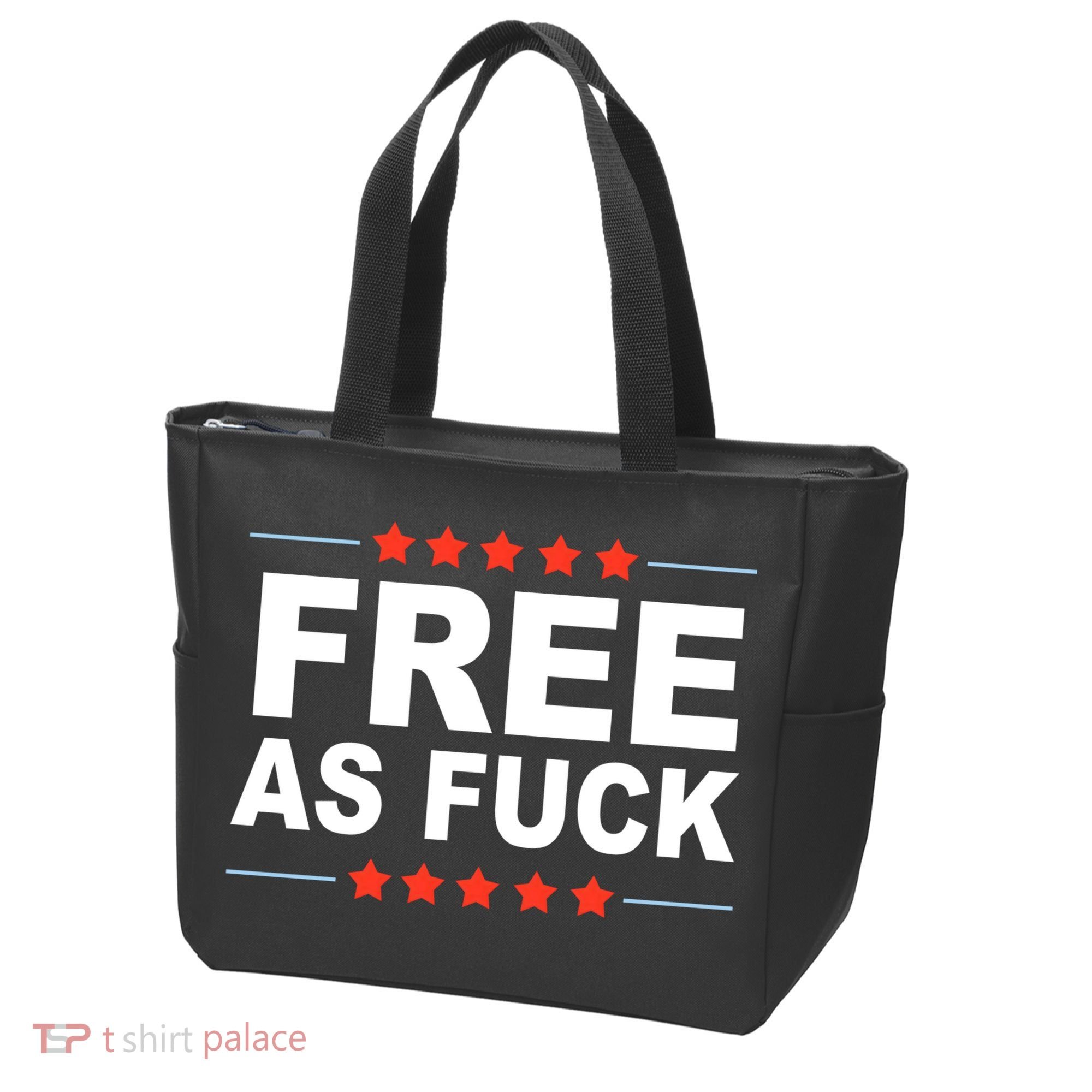 Free As Fuck Kyle Rittenhouse Tote Bag