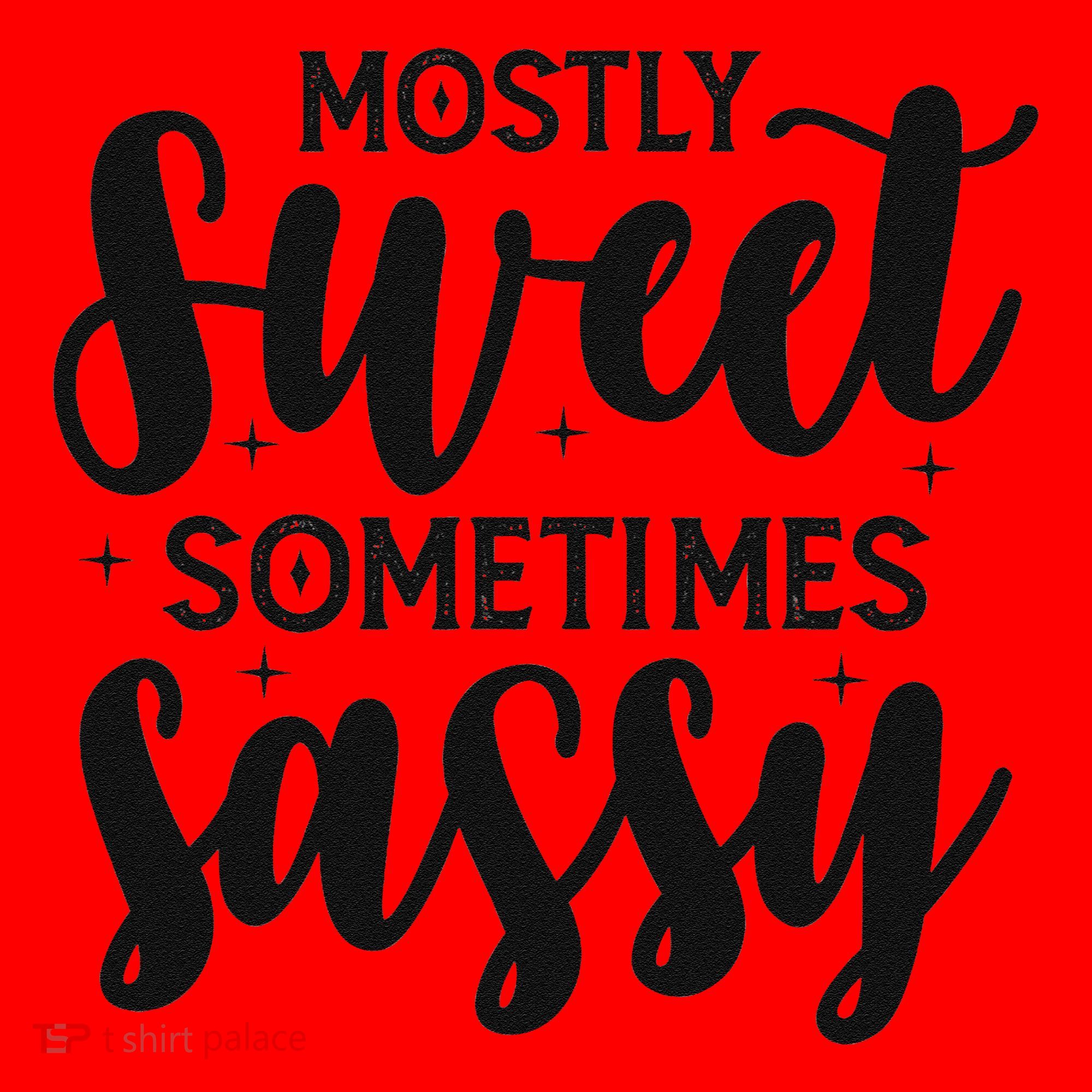 Funny And Feisty Mom Mostly Sweet Sometimes Sassy Santa Hat