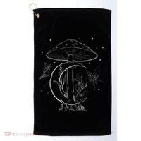 Fairycore Aesthetic Fairy Core Grunge Mushroom Moon Fairies Golf Towel thumb 0