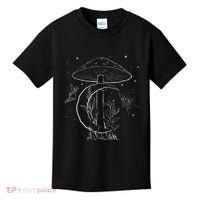 Fairycore Aesthetic Fairy Core Grunge Mushroom Moon Fairies Kids T-Shirt thumb 0
