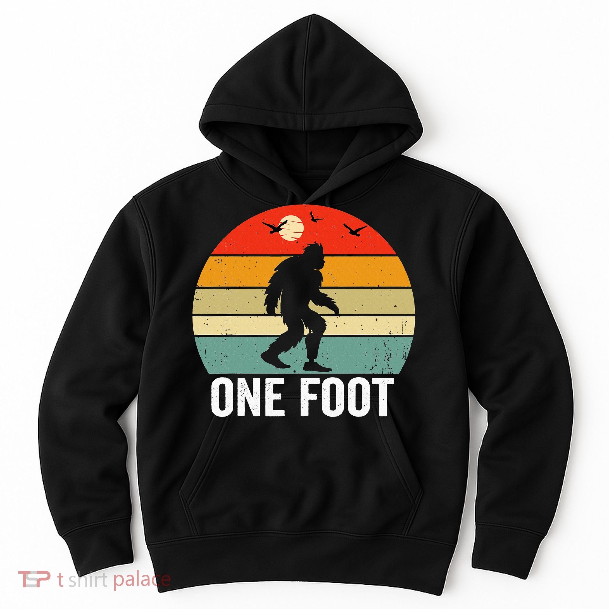 Foot Amputee Funny Amputee Big Foot Limb Loss Awareness Hoodie