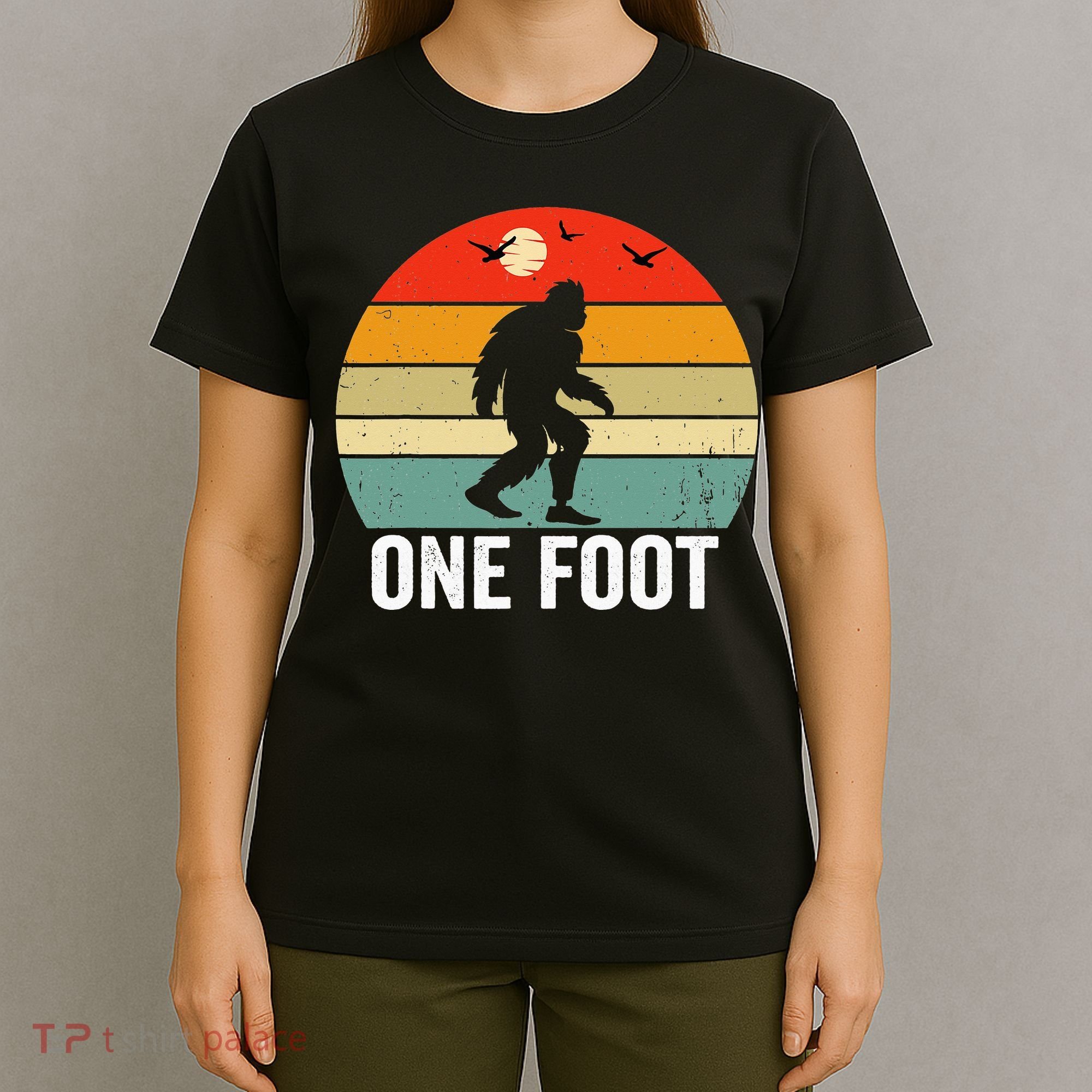 Foot Amputee Funny Amputee Big Foot Limb Loss Awareness T-Shirt