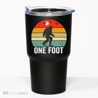Foot Amputee Funny Amputee Big Foot Limb Loss Awareness Tumbler thumb 0