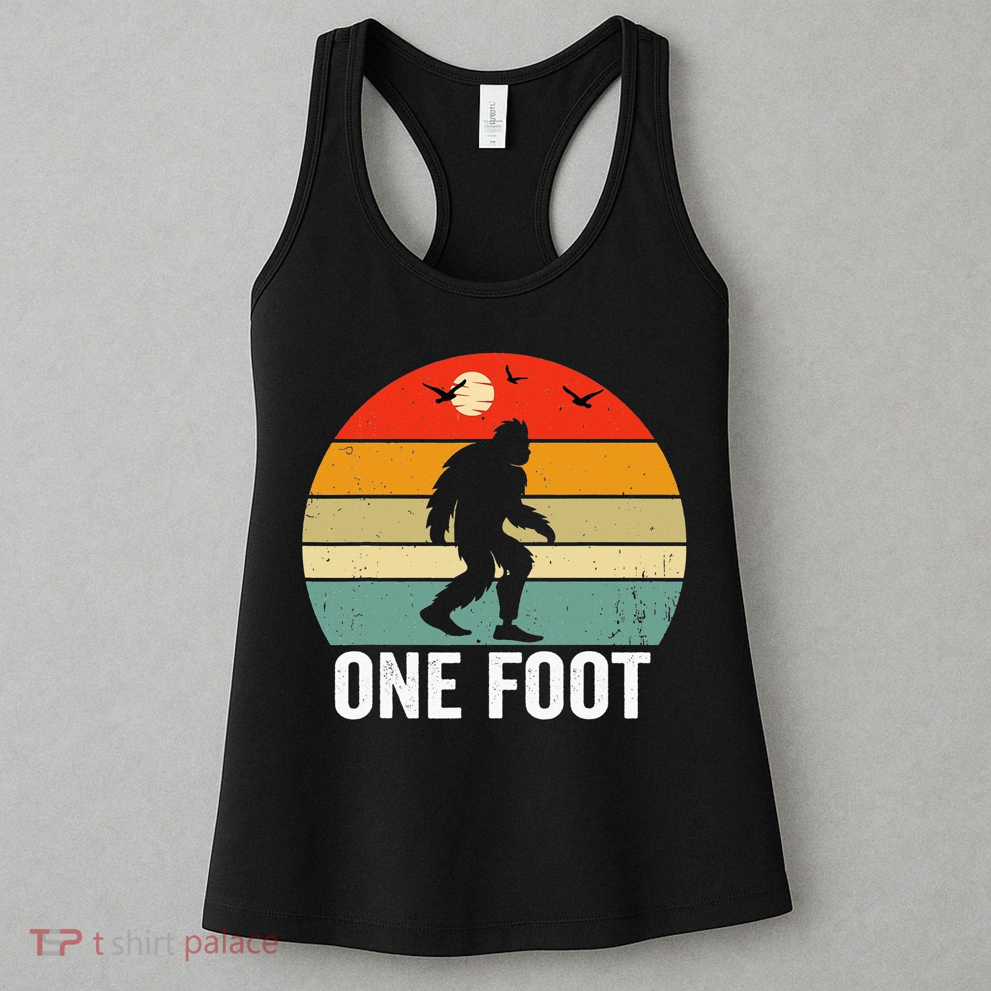 Foot Amputee Funny Amputee Big Foot Limb Loss Awareness Women's Tank Top