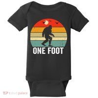 Foot Amputee Funny Amputee Big Foot Limb Loss Awareness Baby Bodysuit thumb 0