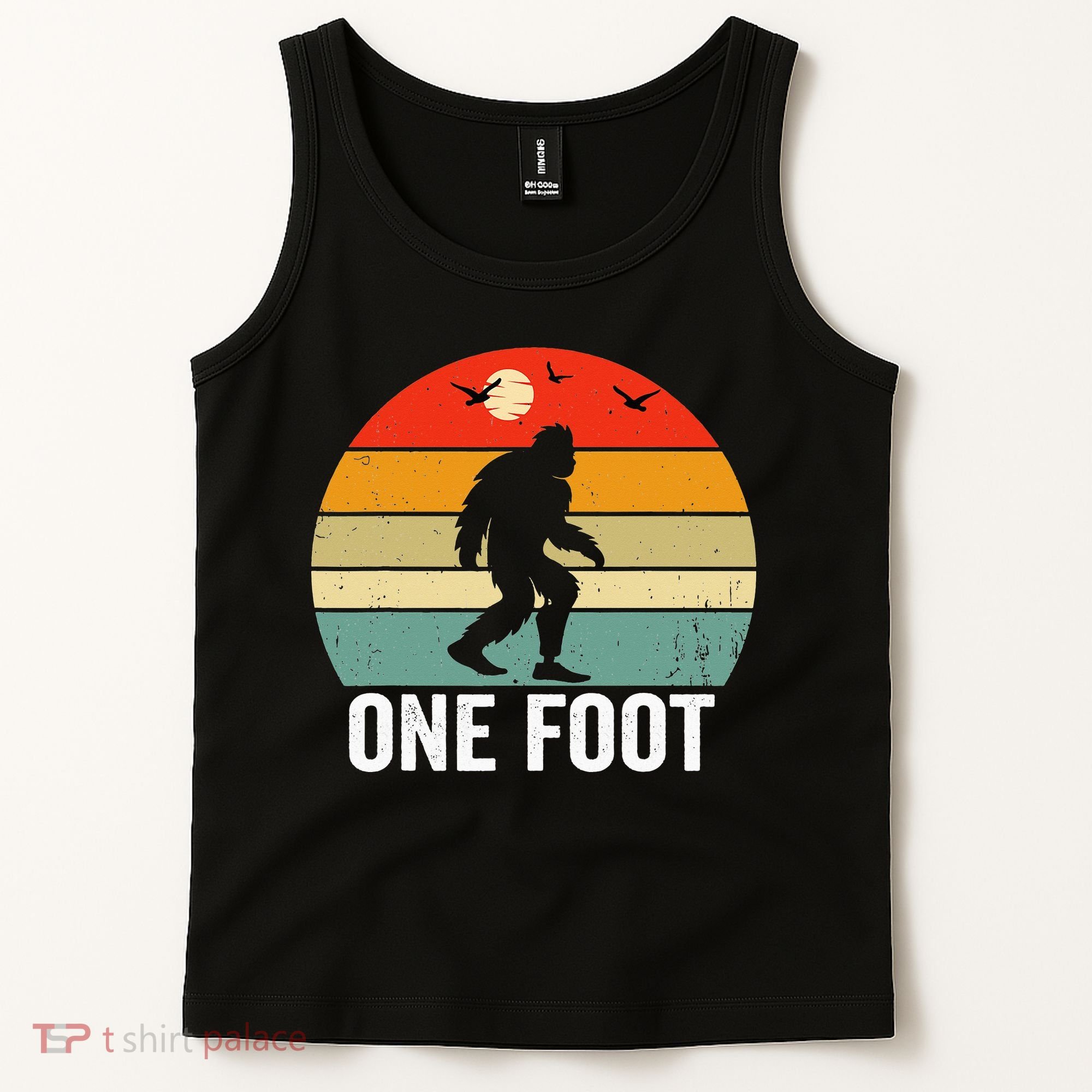 Foot Amputee Funny Amputee Big Foot Limb Loss Awareness Tank Top