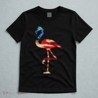 Flamingo American Flag Vintage American Flamingo T-Shirt thumb 5