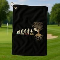 Funny Arborist Golf Towel thumb 1